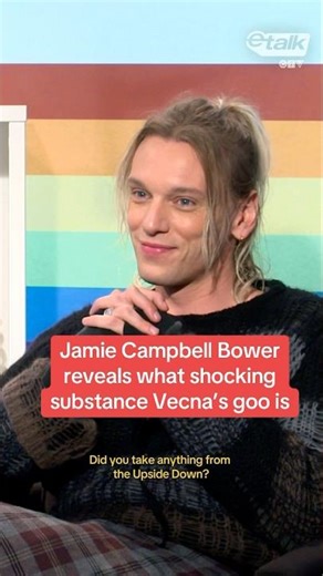 ‘Stranger Things’ star Jamie Campbell Bower reveals what shocking substance Vecna’s goo is