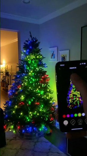 Smart LED Pre-Lit Christmas Tree! 🎄