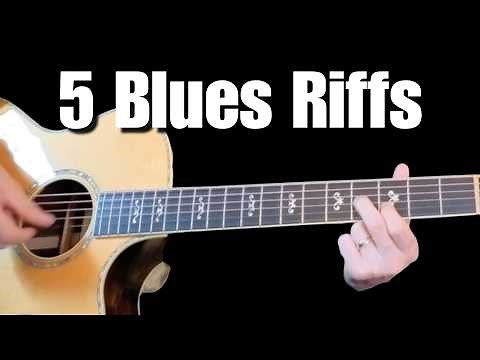5 Easy Blues Riffs Every Beginner Needs to Try!