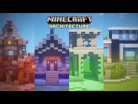 🔨 Minecraft Architecture: Architectural Styles