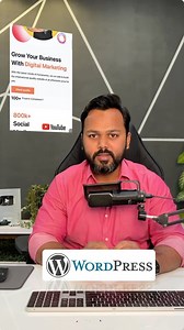 12K views · 151 reactions | WordPress Tutorial for Beginners in 2024 #wordpress #digitalmarketing #viral | Saddam Kassim | Facebook