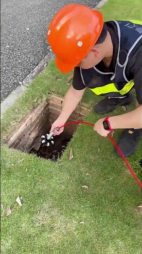 🔍 Real-Time Pipe Inspection Anywhere! | 33mm Camera + 8" Display Field Test