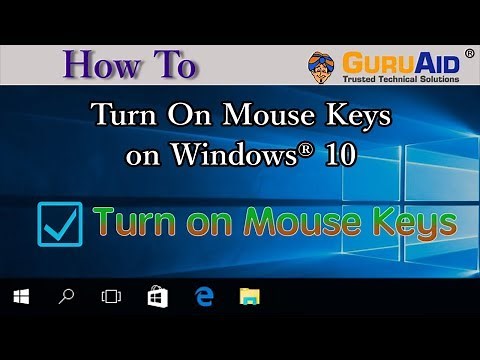 How to Turn On Mouse Keys on Windows® 10 - GuruAid