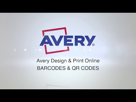 Avery Design & Print - Creating Barcodes