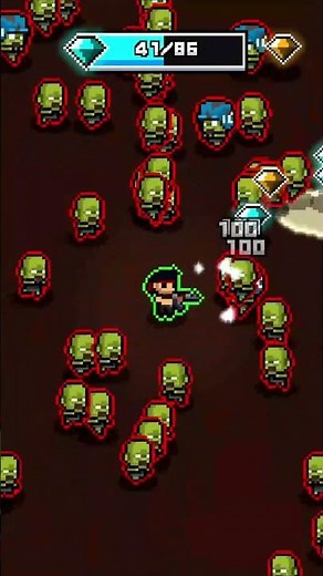 Roguelike Cooperativo Automático (SHORT GAME by Endless Pixels) | ZOMBIE RUSH (GAMEPLAY)