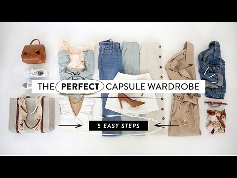 How to Build a SIMPLE Capsule Wardrobe in 5 Easy Steps ✨ Minimalist Travel Capsule Wardrobe 2025