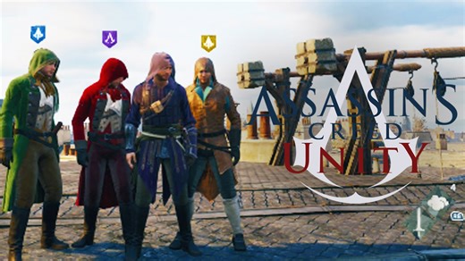 Assassin's Creed Unity - HEIST MULTIPLAYER CO-OP MISSION!