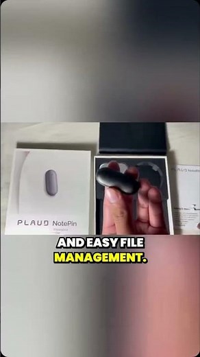 PLAUD NotePin - World’s Smallest AI Voice Recorder!