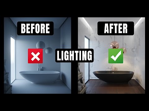 3dsMax Corona Interior Lighting (LightMix Tutorial)