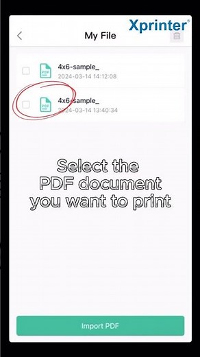 How to Print PDF Shipping Label From Android/iOS Mobile Phone | Xprinter Tutorial