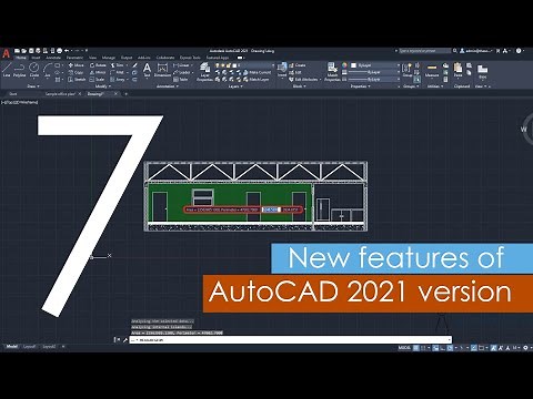 Seven new features of AutoCAD 2021
