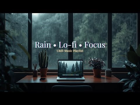 Rainy Lo-Fi Beats for Deep Focus & Productivity | Chill Study & Work Music