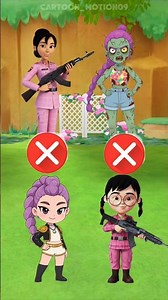 Sister Ros's army vs Rumi's zombies #shorts #hunterxhunter #rumi #funny #foryou #cartoon #shorts