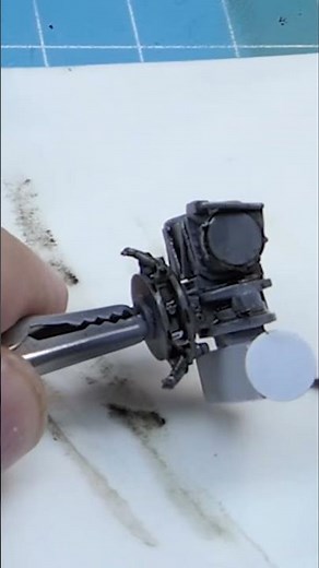 Model Magic Painting Tiny Engines with Incredible Detail!