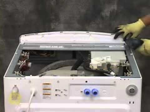 GE Front Load Washer Control Panel Access