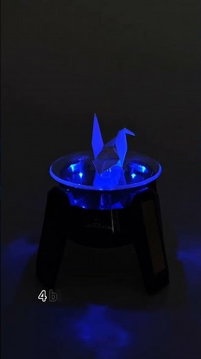 Solar Powered 360° Rotating Display Stand