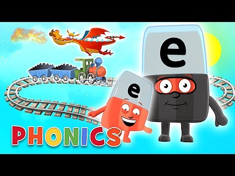 Phonics - Learn to Read | The Letter 'E' | Journey Through the Alphabet! | Alphablocks