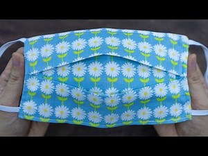 Face Mask Sewing Tutorial | How to make Face Mask with Filter Pocket | DIY Cloth Face Mask