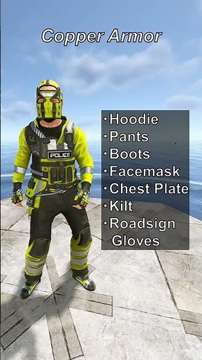 Rust Copper Full Armor Set