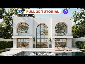 D5 Render Masterclass | SketchUp to D5 Full 3D Exterior Rendering Tutorial