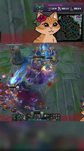 huge shaco support ult #leagueoflegends