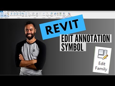 Revit: How To Edit The Annotation Symbol In A Family (2019)