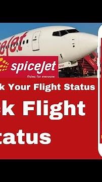 How To Check Spicejet Flight Status Live I Live Flight Status SpiceJet I Current SpiceJet Flight Sta
