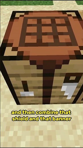 How to Make Custom Shields in Minecraft #minecraft