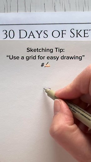 Sketching Tip: Create a grid for easy drawing ✍🏻 It helps with the overall structure and makes adding texture and details easier 👍 If you use a broken line, you can hide it later or even make it part of your design ✨ Let me know how this work for you 😊 #howtodraw #drawingtutorial #sketchingtime #sketchingdaily #thedrawinghabit | Daria Bogdanova