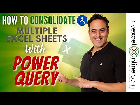 How to Merge & Consolidate Multiple Excel Sheets with Power Query