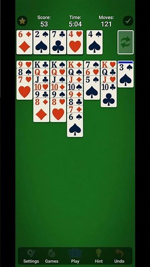 Solitaire by MobilityWare - Android and iOS #gameplayshorts