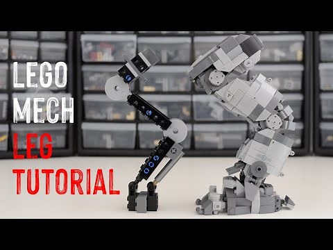 LEGO Large Mech Leg Tutorial