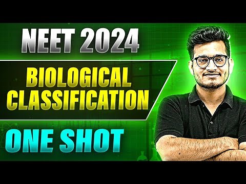 BIOLOGICAL CLASSIFICATION in 1 Shot: FULL CHAPTER COVERAGE (Theory+PYQs) || Prachand NEET