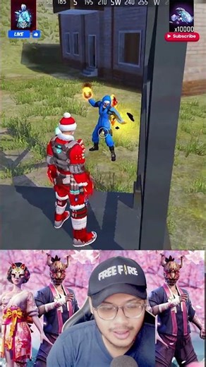 prank ff ziplan santa winterland #ff #freefire #roblox #fishit #holidayswithshorts