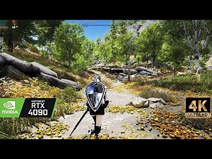 [4K60] Skyrim Ultra Modded RTX4090 | Elysium remastered Insanity ENB | Raytracing GI Reshade