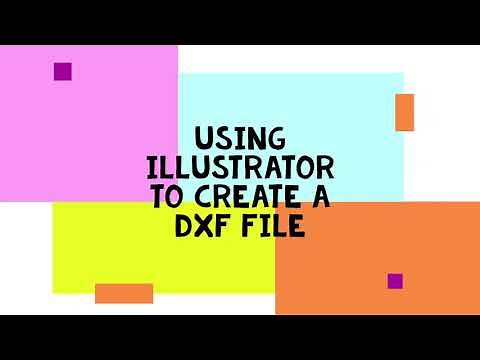 Using Illustrator to create a DXF file