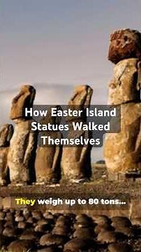 How Easter Island Statues Walked Themselves | Archaeologists Finally Prove It