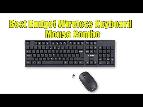 Verbatim Wireless Keyboard Mouse Combo, Best Budget Deal