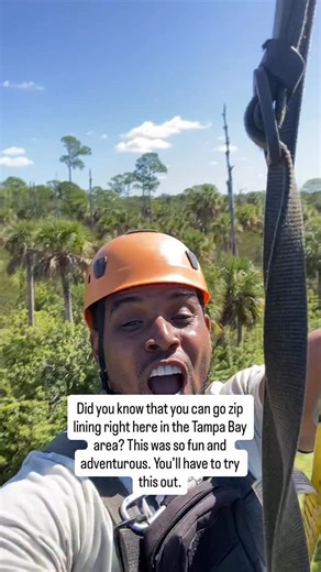 4.4K views · 114 reactions | Did you know that you can go Zip Lining right here in the Tampa Bay area? This was so fun and adventurous. You’ll have to try this out. @zipontampabay 423 Lafayette Blvd, Oldsmar, FL #tampa #zipline #paddleboarding #fun #thingstodointampa | Anthony Gilbert | Facebook