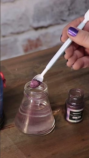 Color changing potion bottle diy