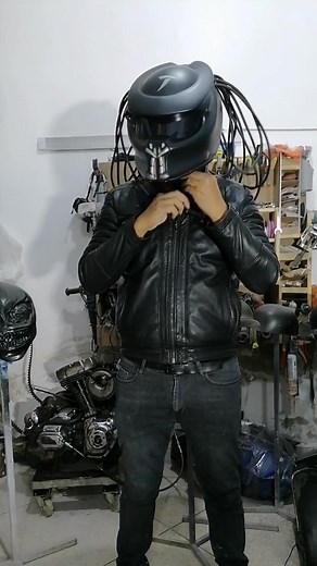 Custom Predator Motorcycle Helmets for Ultimate Protection