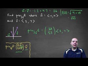 Vector Projections - Example 1