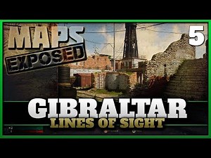 Gibraltar Lines of Sight & Secret Spots! | Cod WW2 Maps Exposed #5