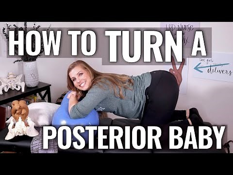 Positions to Turn a Posterior Baby - Part 2 | Sarah Lavonne