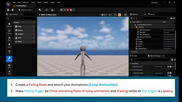 UE5 Character Development (DIY) – Part 8: Add Jumping Input