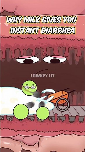 Why Milk Gives You Instant Diarrhea