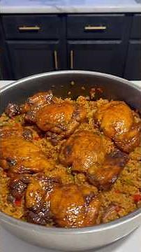 DELICIOUS One pot Cajun Chicken and Rice #cooking #shorts
