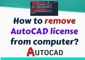 How to remove AutoCAD license from Computer? (99 Fix Aug 24)