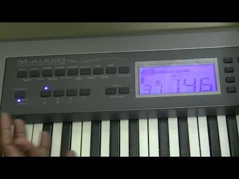 M-Audio KeyStation Pro 88 Set up