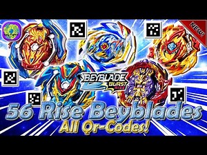 All Qr-Codes Beyblades Rise | Все Qr-Коды Бейблэйдов Rise - Beyblade Burst Rise